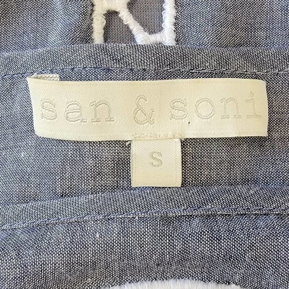 SAN & Soni Denim Cut out details Double lined - Picture 11 of 15